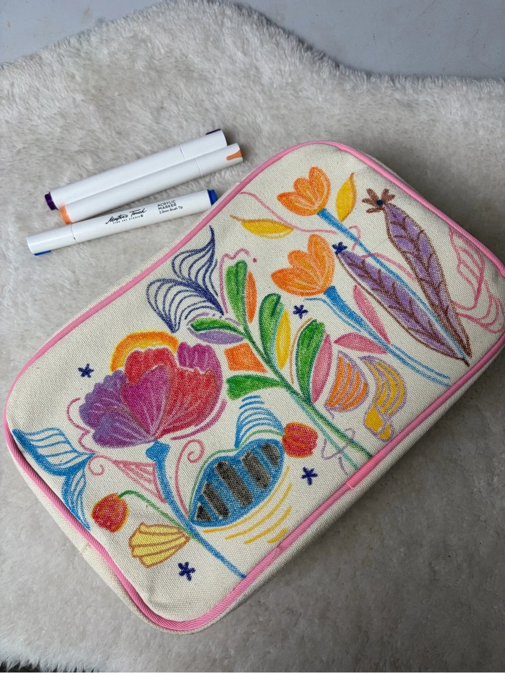 Original drawing art pouch